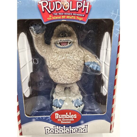 Bumbles the Abominable Snowman Rudolph Red-Nosed Reindeer Bobblehead Figure NEW - Picture 5 of 5